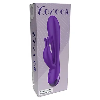 Xocoon Unlimited Love – Rabbit Mov, 10 Moduri, Reîncărcabil