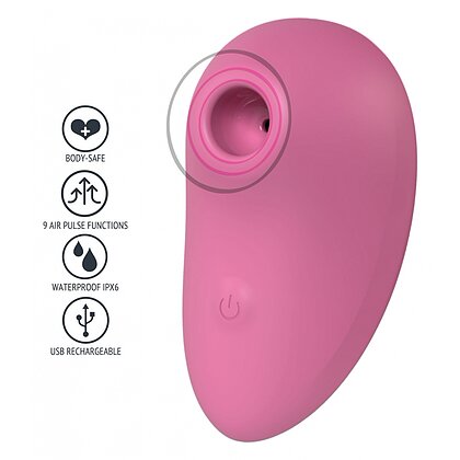 Xocoon Zen Air Stimulator Roz, 9 Moduri, Reîncărcabil
