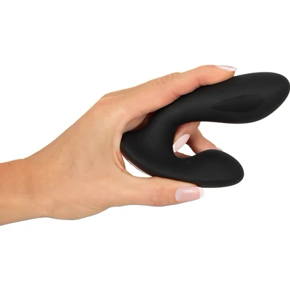 XOUXOU RC E-Stim Punct G Și P - 10+10 Moduri, Reîncărcabil Negru