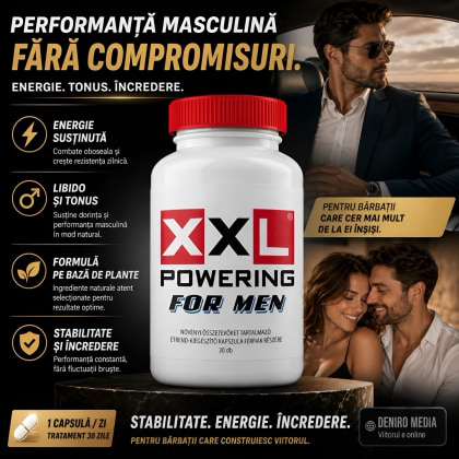 XXL Powering 30 Capsule: Potență Masculină Zilnică