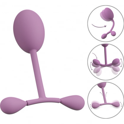 You2Toys Antrenor Pelvin cu Greutăți Oscilante 78g Mov