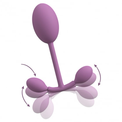 You2Toys Antrenor Pelvin cu Greutăți Oscilante 78g Mov