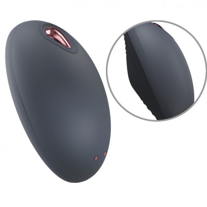 You2Toys Lay-On — Vibrator Compact, 10 Moduri, Reîncărcabil Albastru