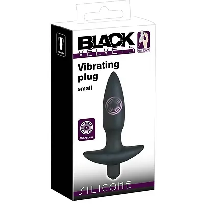 You2Toys Plug Anal Mic Negru 5 Viteze silențios