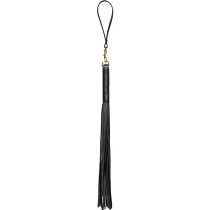 ZADO Flogger Din Piele Naturală – Design Discret Negru