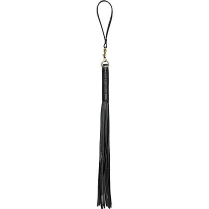 ZADO Flogger Din Piele Naturală – Design Discret Negru