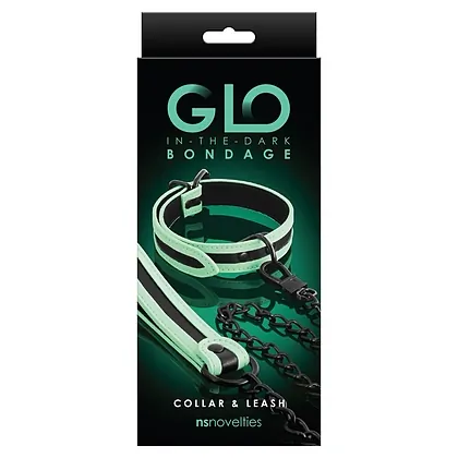 Zgardă și Lesă Glo