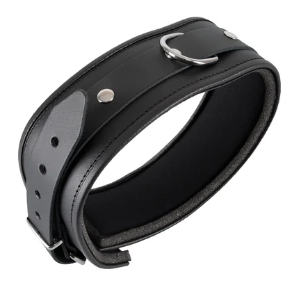 Zgardă Zado Leather Collar Daniel Negru