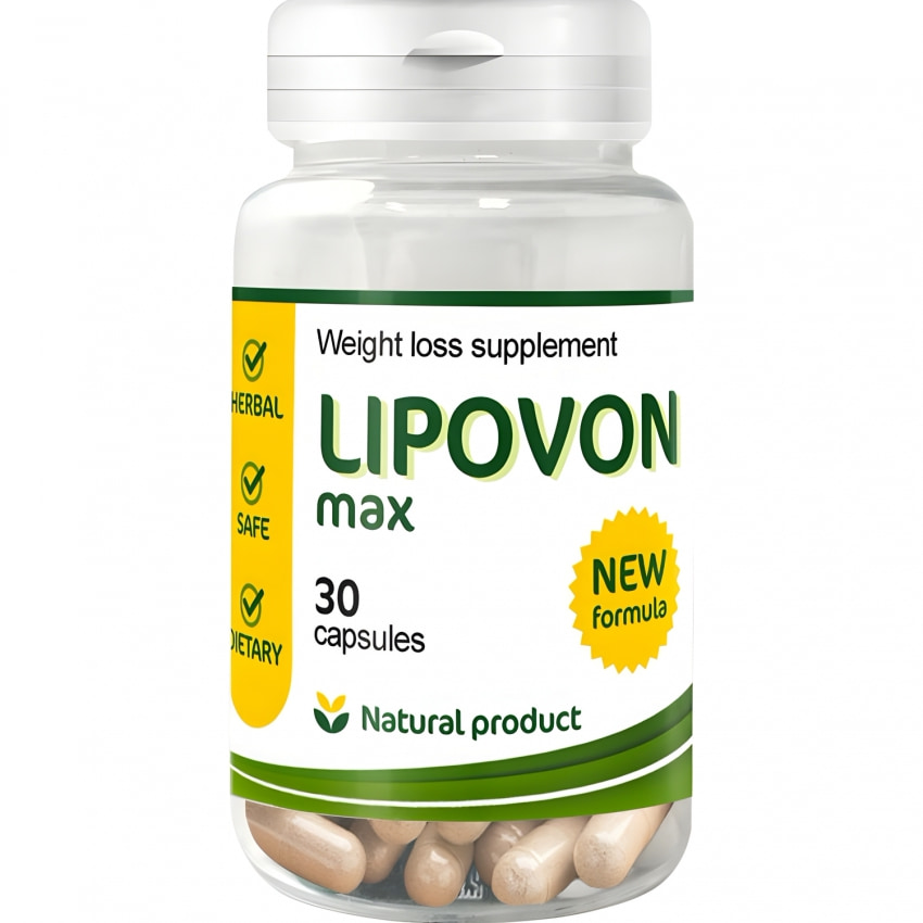 Lipovon Max Capsule Pentru Slăbit Rapid 30 capsule