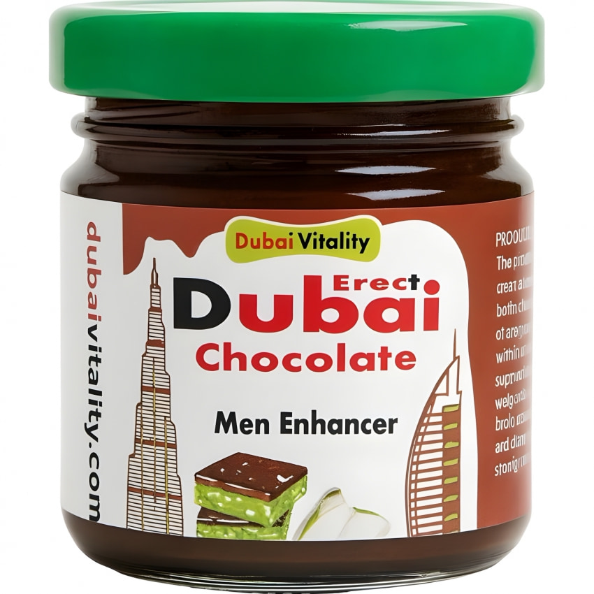 Ciocolată Dubai Men Enhancer Cu Fistic Pentru Bărbați 40g