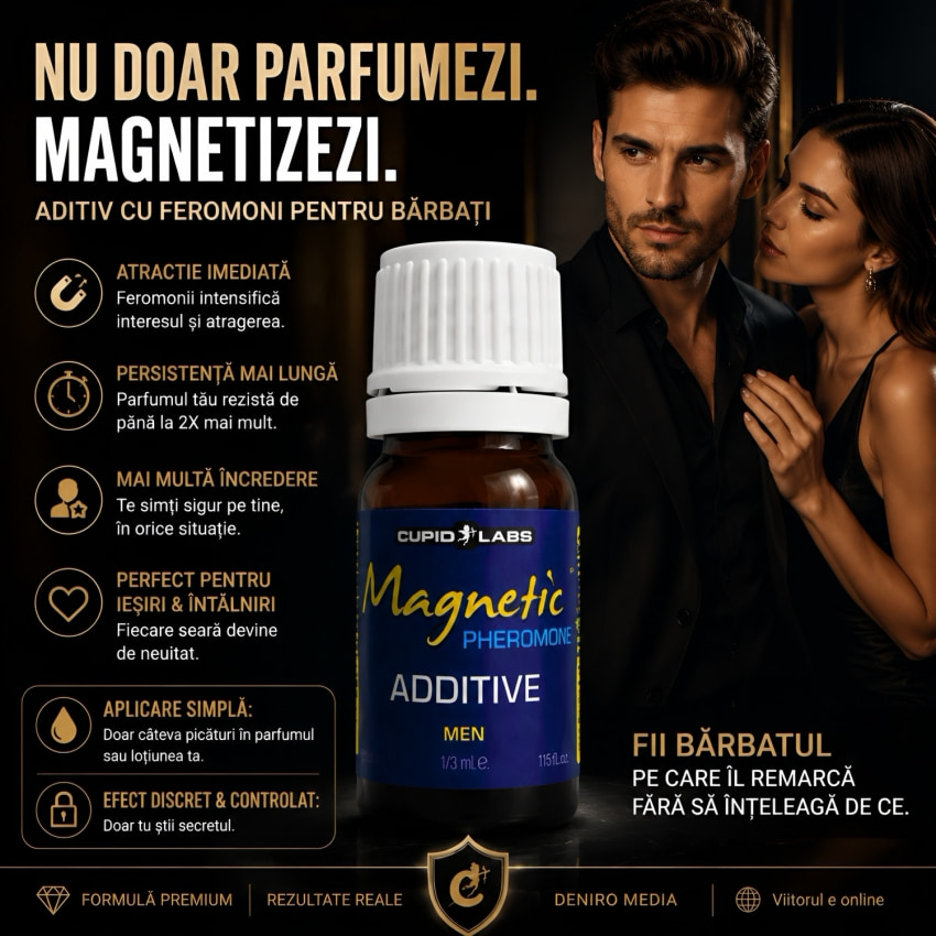 Aditiv Cu Feromoni Pentru Parfum Bărbătesc 5 ml