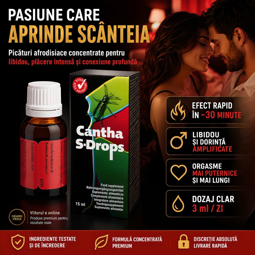 Afrodisiac Cantaridă Drops Strong 15ml