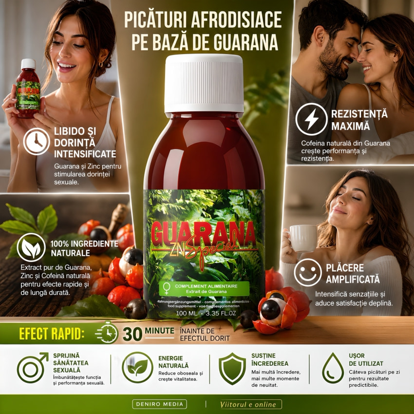 Afrodisiac Unic Cu Extras Din Plantă Amazoniană 100ml