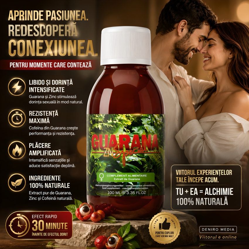 Afrodisiac Unic Cu Extract Din Vegetală Amazoniană 100ml