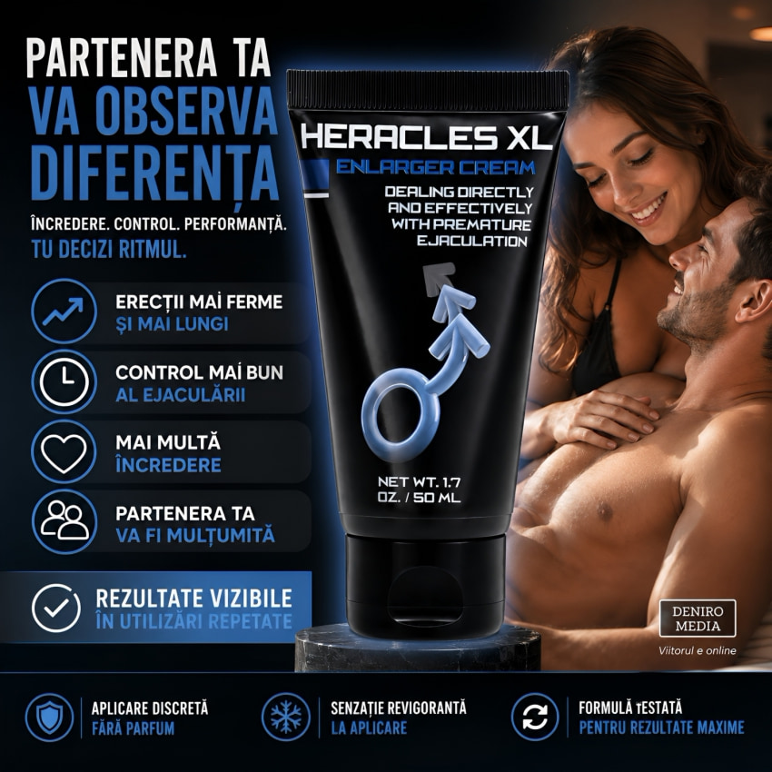 Alifie Pentru Creșterea Membrului Heracles XL 50 ml