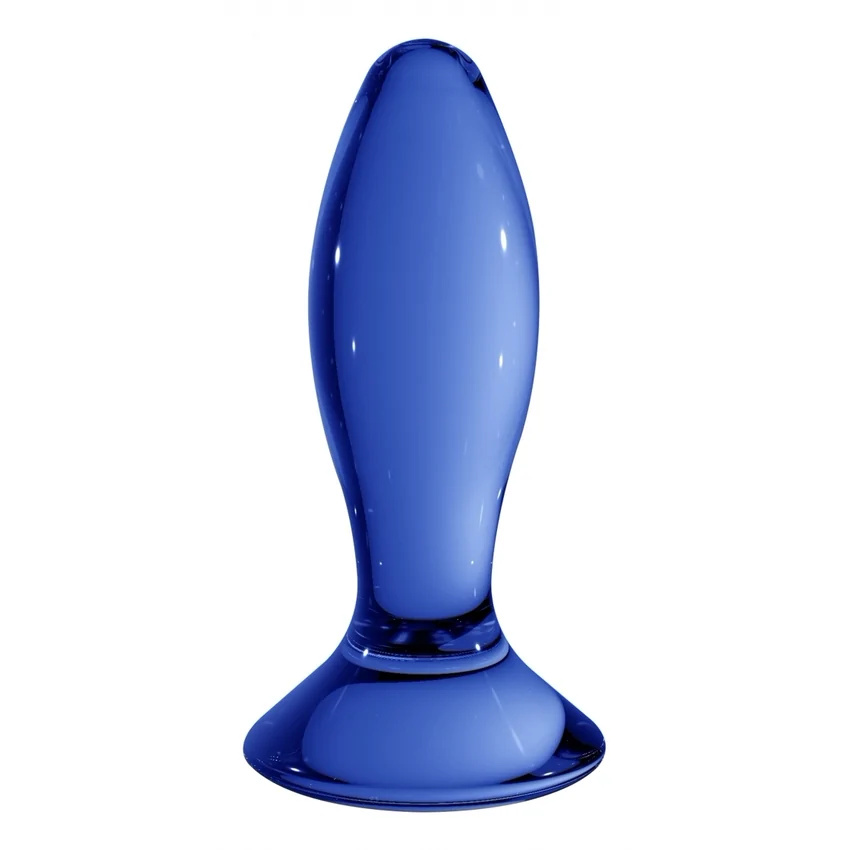 Anal Plug Cristal Albastru