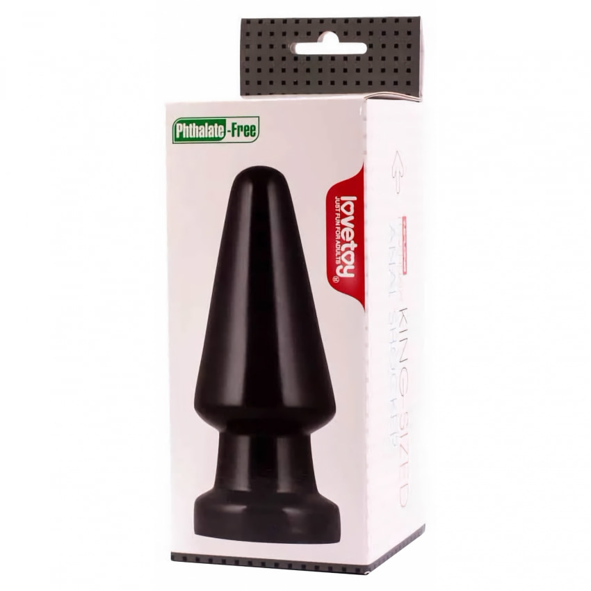 Anal Plug King Sized Shocker Negru