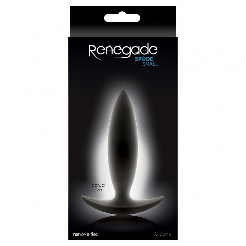 Anal Plug Renegade Spades Small Negru