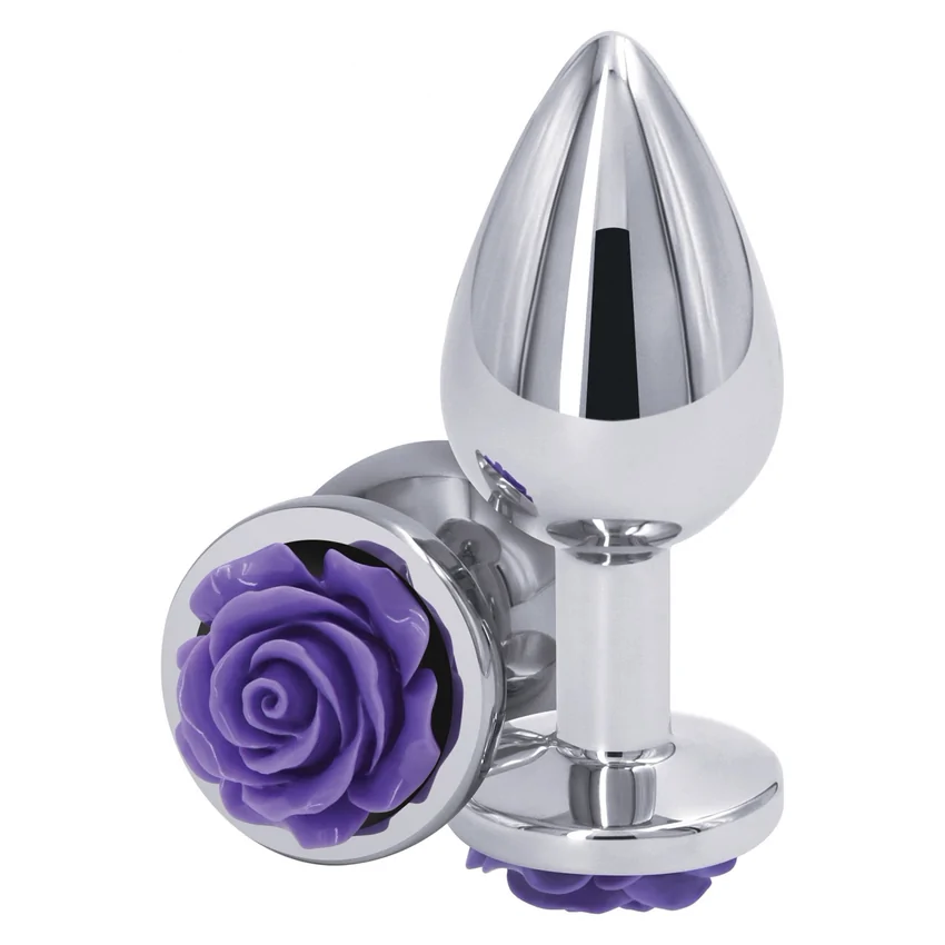Anal Plug Rose Medium Mov