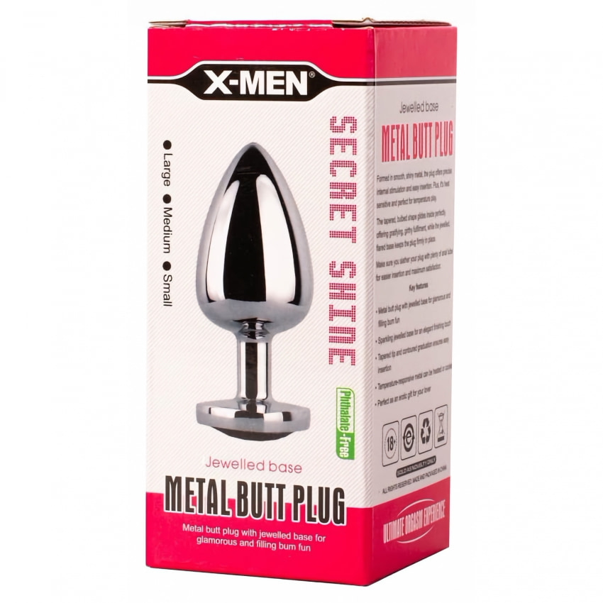 Anal Plug Secret Shade S Argintiu
