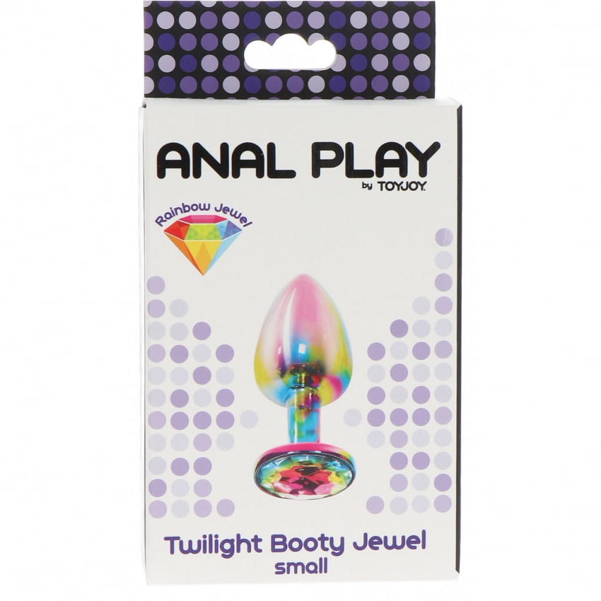 Anal Plug Twilight Jewel Small Multicolor