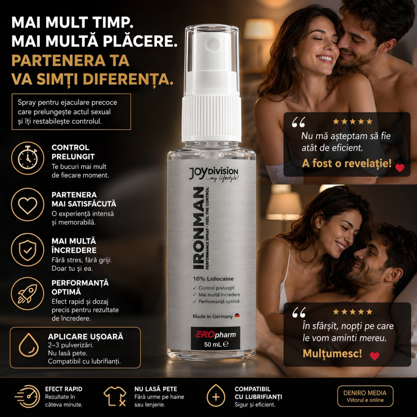 Anti Ejaculare Spray IronMan 30ml