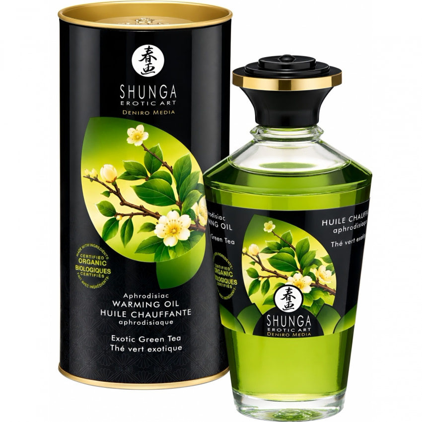 Aphrodisiac Warming Oil Green Tea 100ml