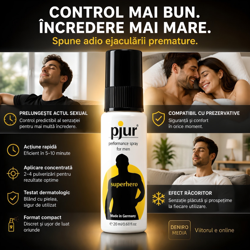 Arma Secretă a Masculilor Împotriva Ejaculării Rapide 20 ml
