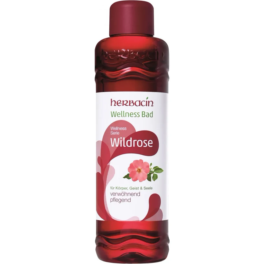 Aromaterapie baie cu trandafir sălbatic Herbacin 1000ml