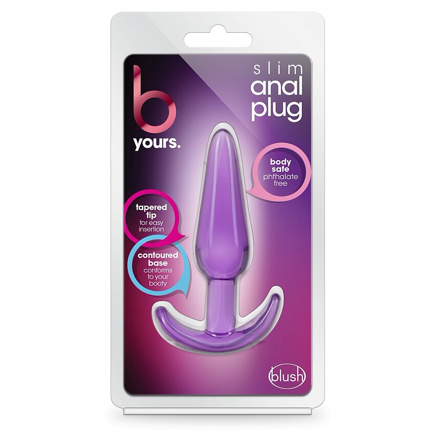 B Yours Slim Anal Plug Mov