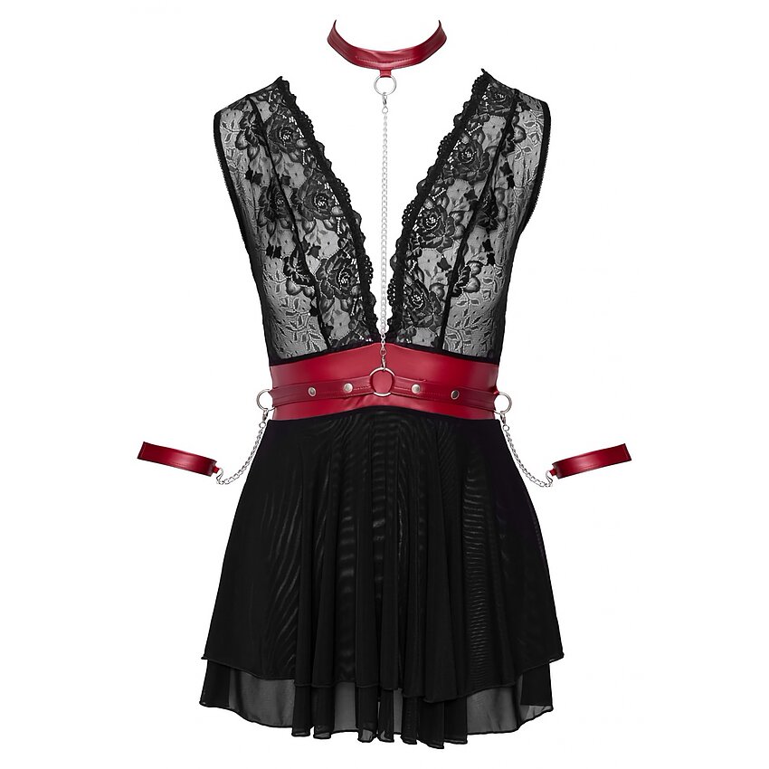 Babydoll Cottelli Collection Anya Negru M