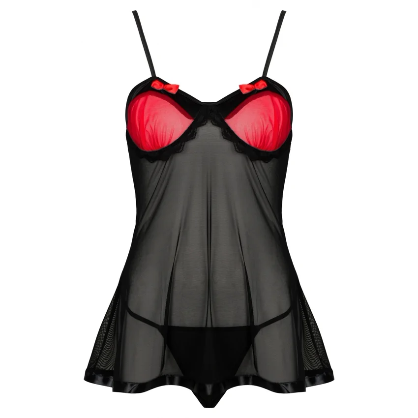 Babydoll LivCo Ritea Negru S-M