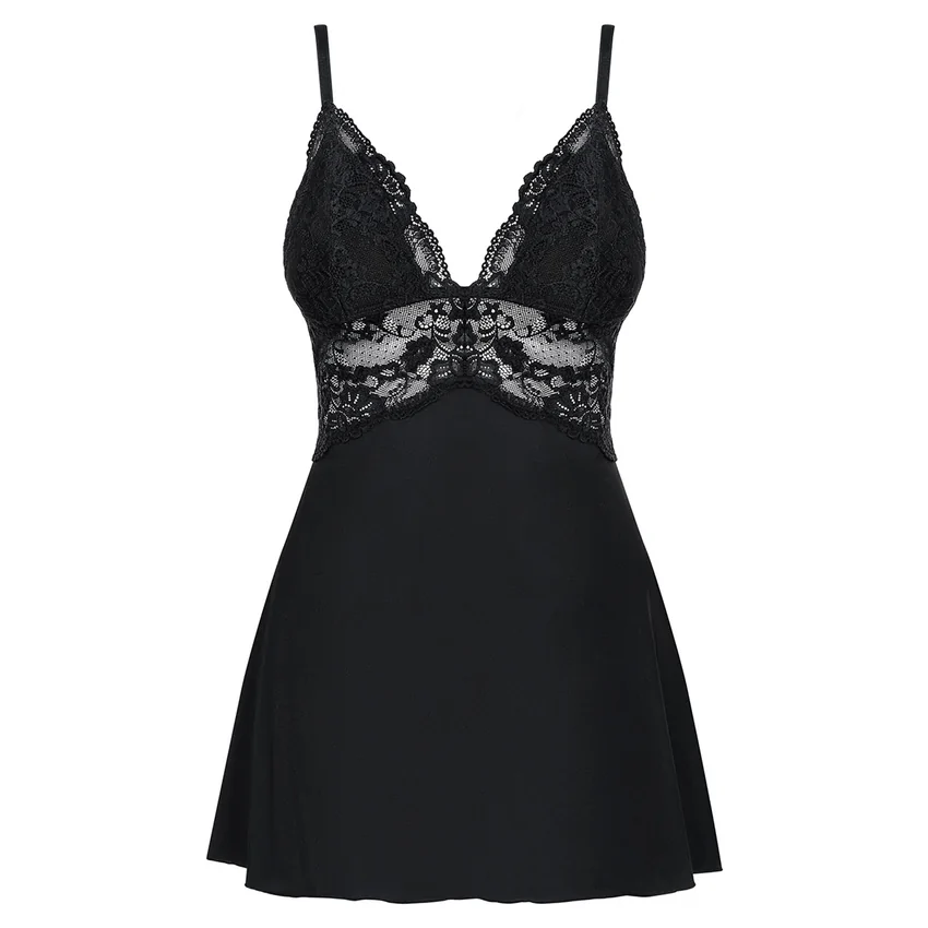 Babydoll Obsessive 810-BAB-1 Negru S-M