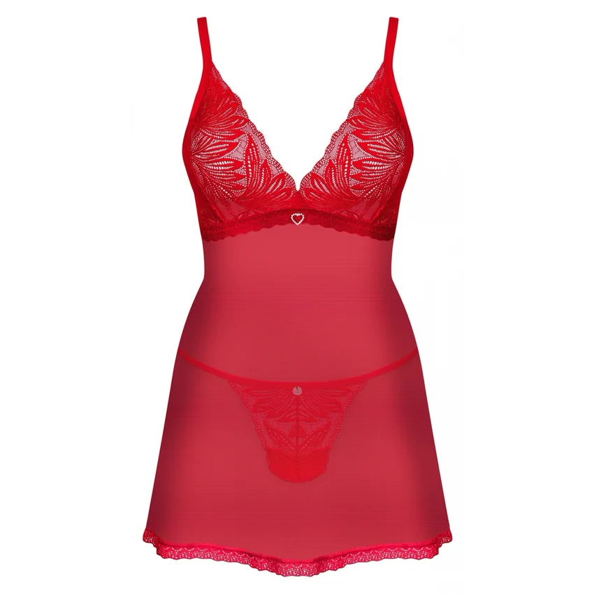 Babydoll Obsessive Chilisa Roșu XS-S