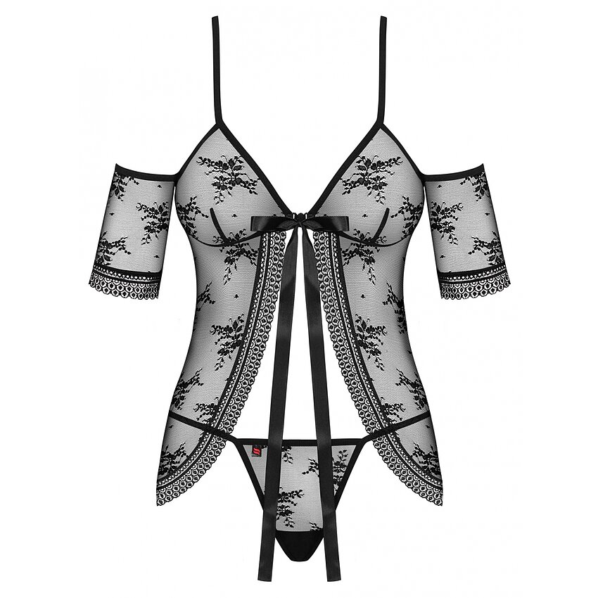 Babydoll Obsessive Jennifairy Negru L-XL