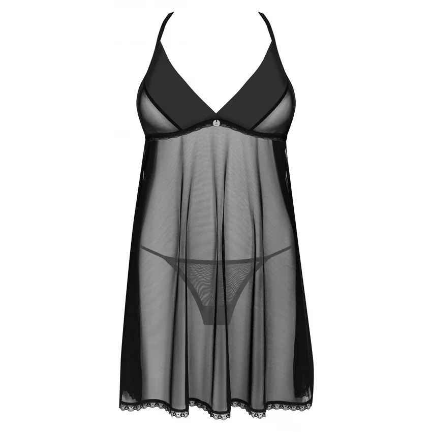 Babydoll Obsessive Latinesa Negru XL-2XL