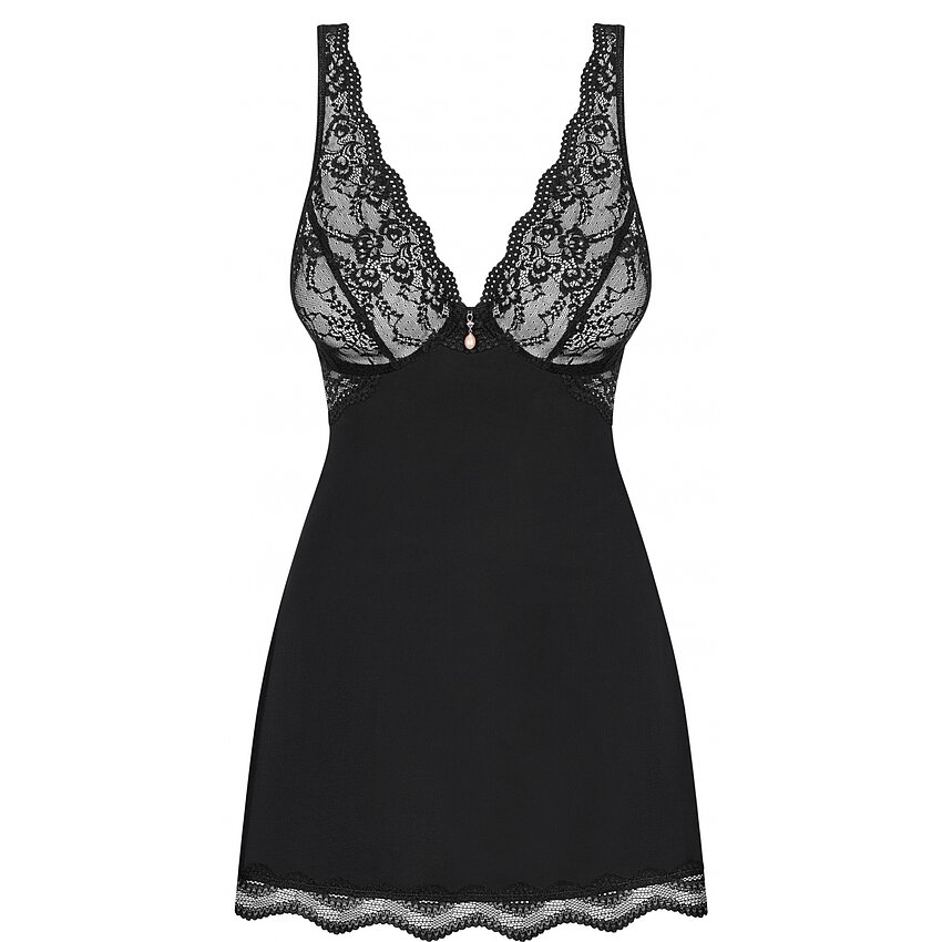 Babydoll Obsessive Luvae Negru 2XL