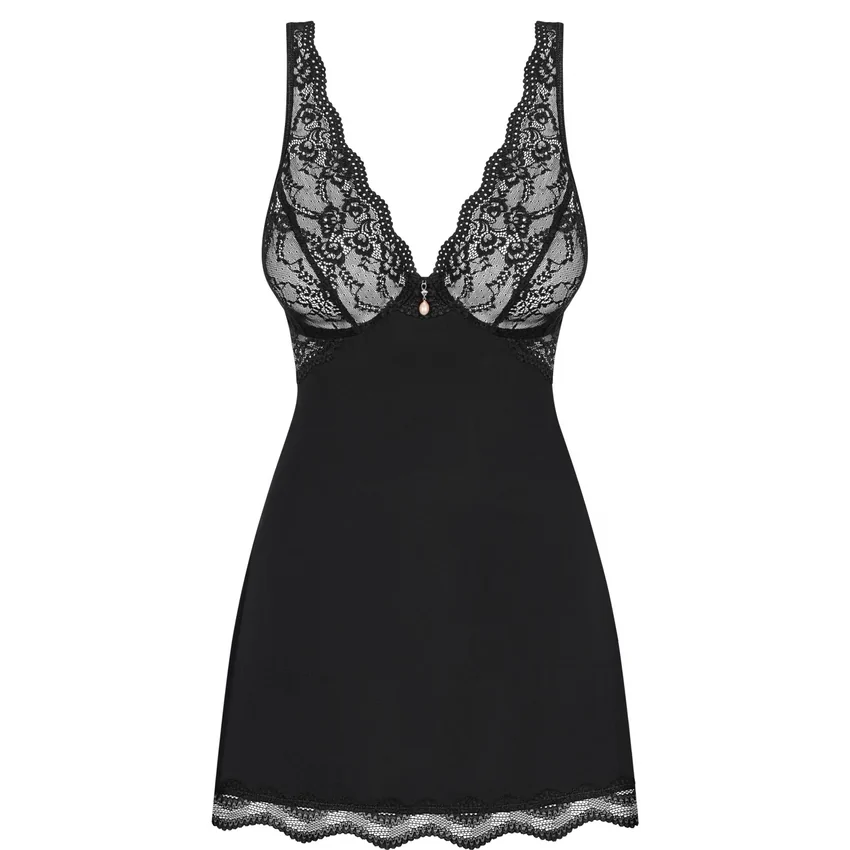 Babydoll Obsessive Luvae Negru S-M