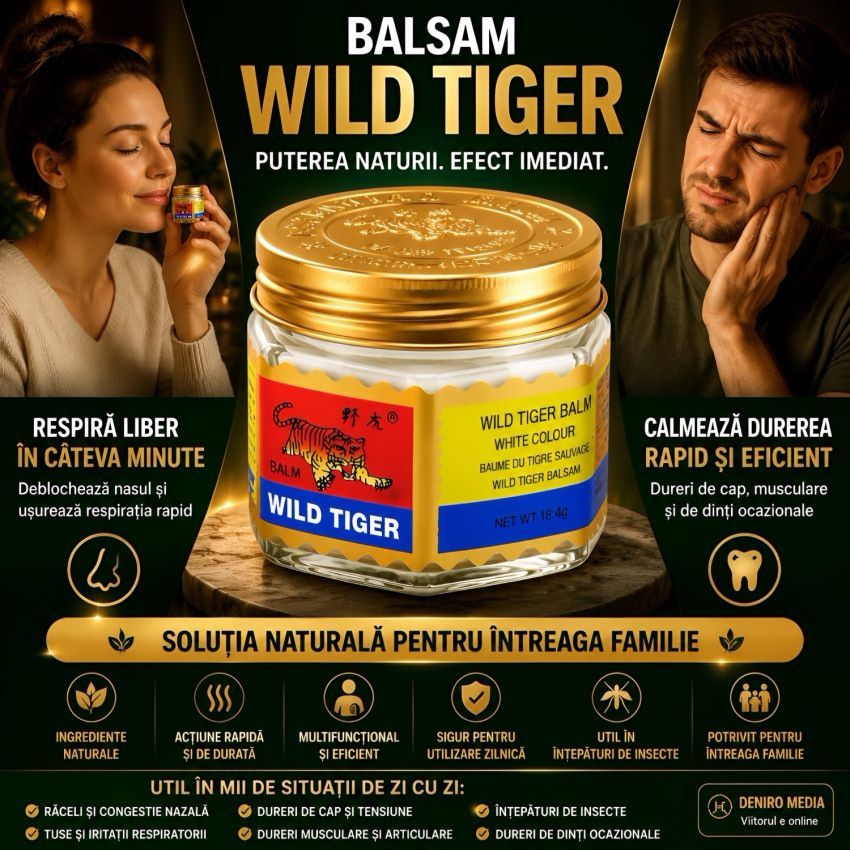 Balsam Cremă Wild Tiger 18.4g