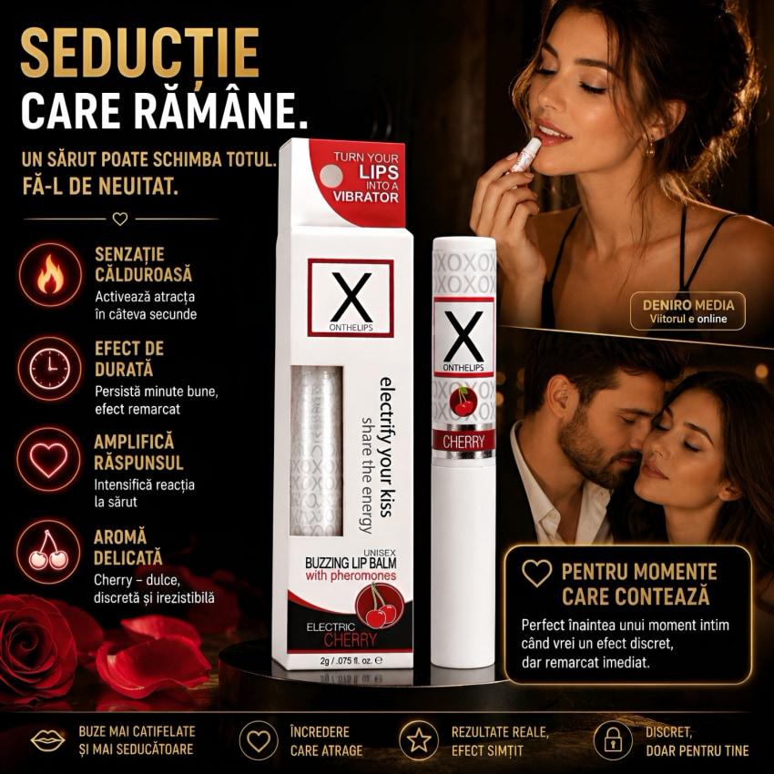 Balsam de Buze cu Hormoni de atracție X Cherry 2g