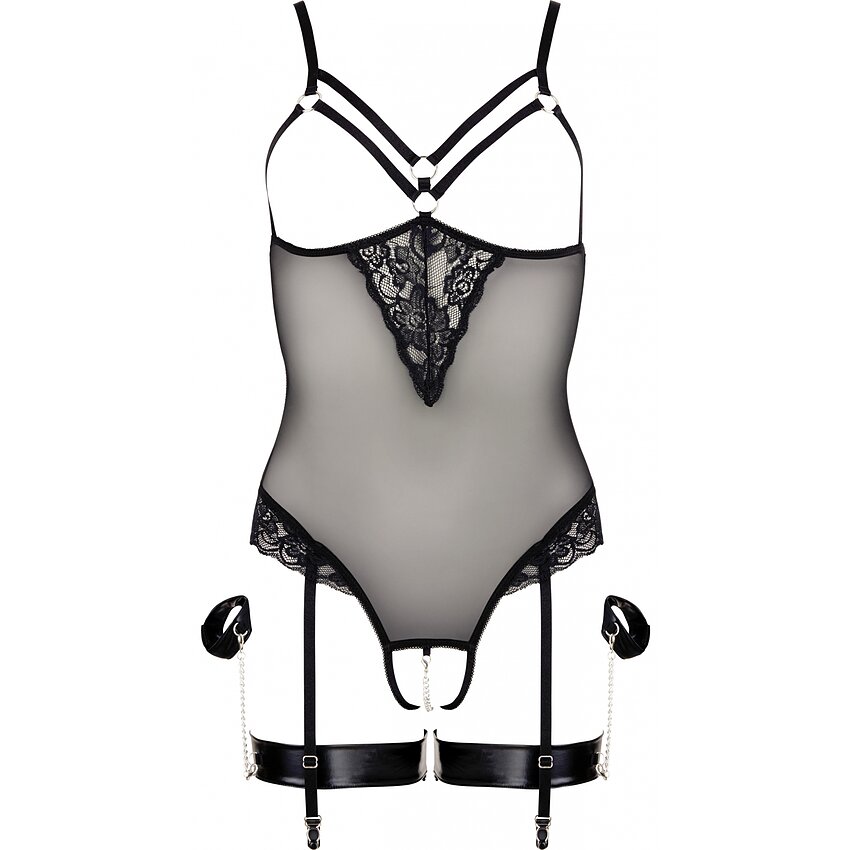 Body Cottelli Collection Bondge Fun Negru M