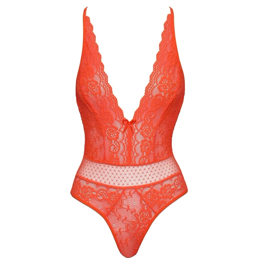 Body Cottelli Collection Miranda Portocaliu L-XL