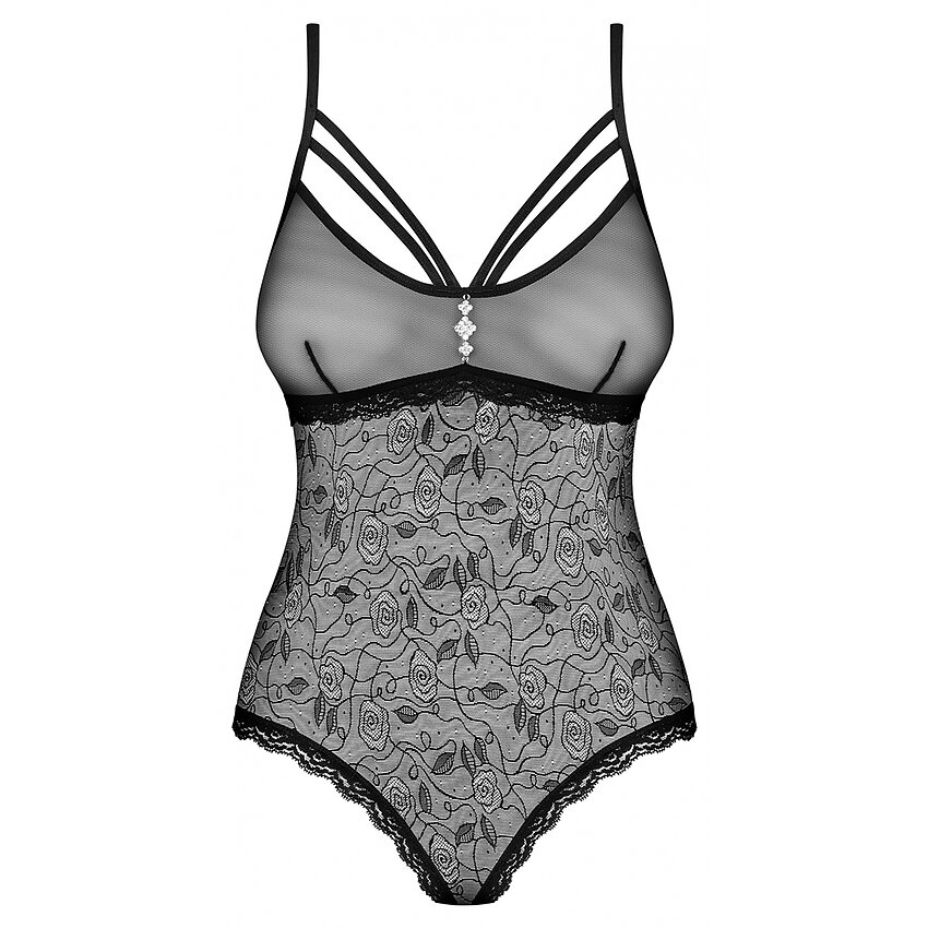 Body Obsessive 818-TED Negru S-M