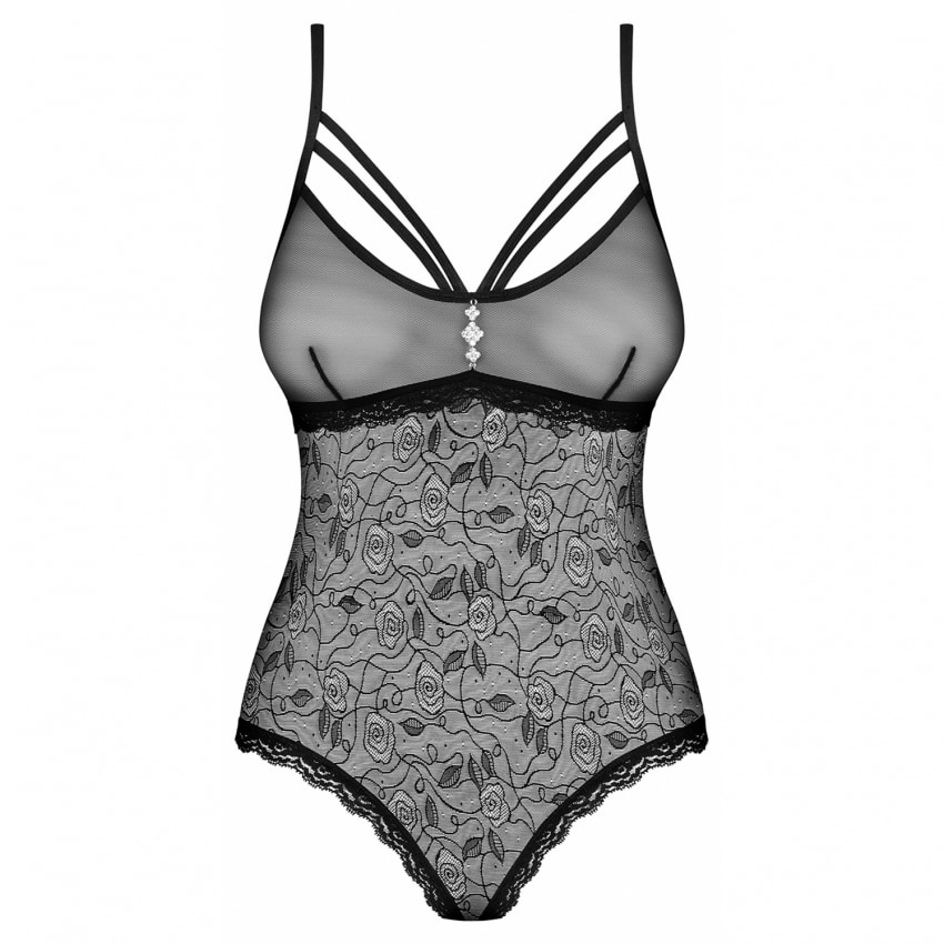 Body Obsessive 818-TED Negru XS-S