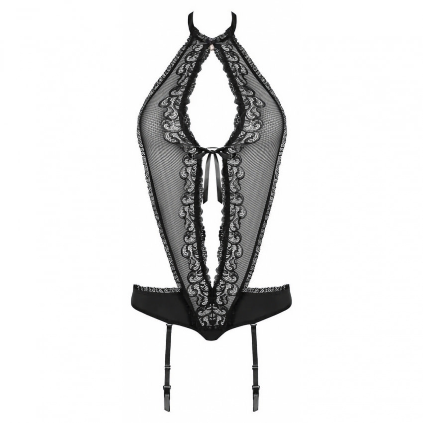 Body Obsessive 830-TEG Negru S-M