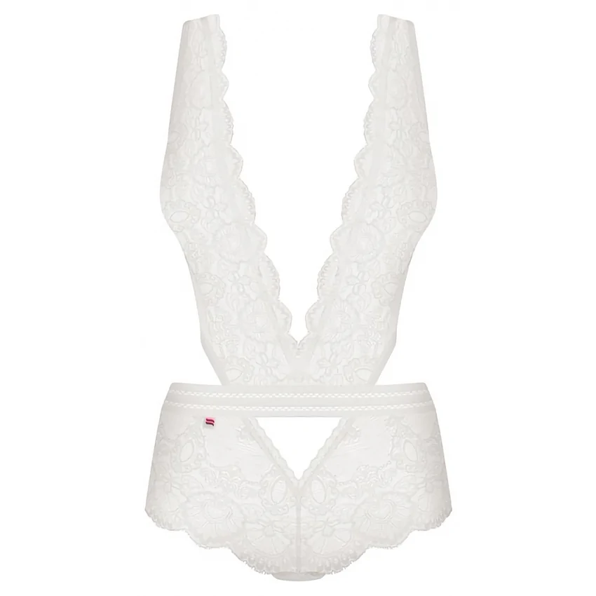 Body Obsessive 853-TED Alb L-XL