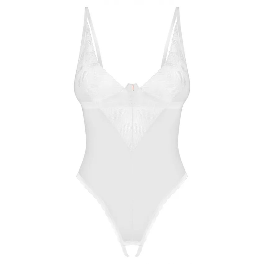 Body Obsessive Alissium Decupat Alb M-L