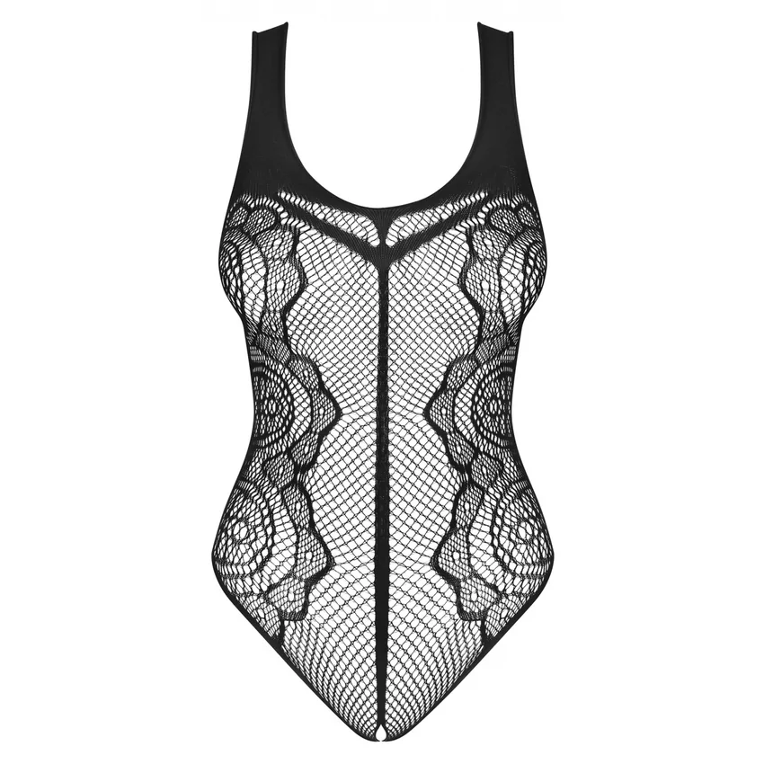 Body Obsessive B335 Decupat Negru S-L