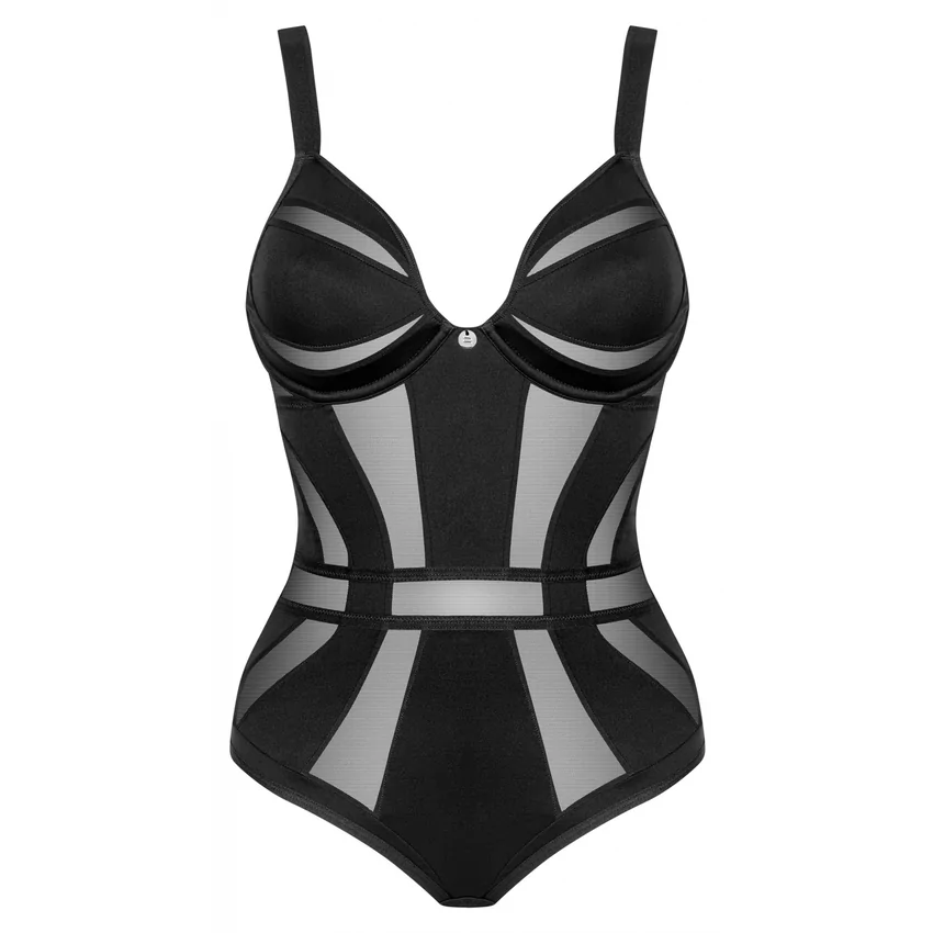 Body Obsessive Chic Amoria Negru XL-2XL