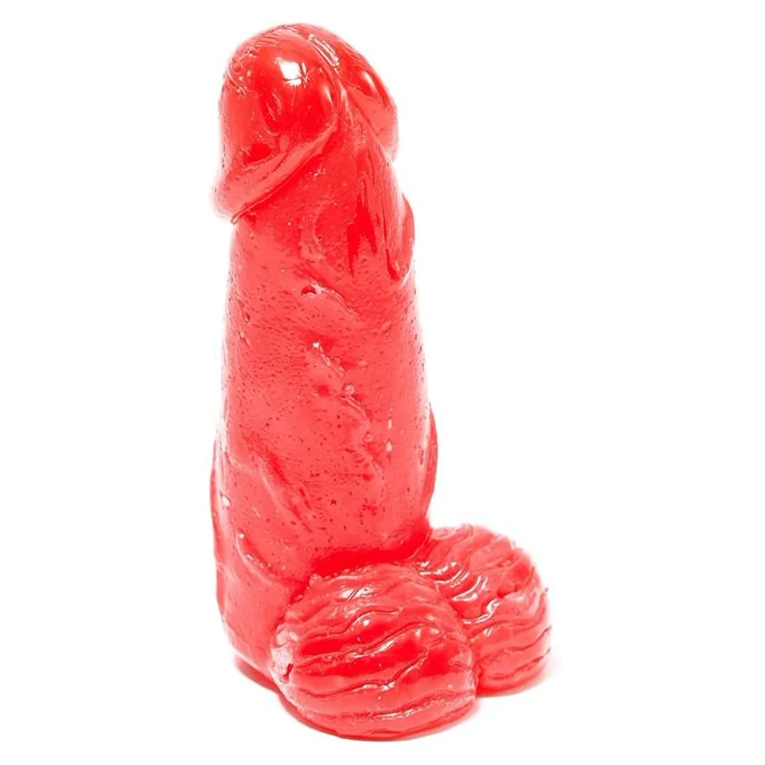 Bomboana În Formă De Penis Roșu